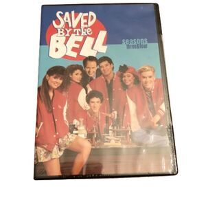 SAVED BY THE BELL - SEASONS 3 & 4 (DVD, 2004, 4-Disc Set) NEW SEALED